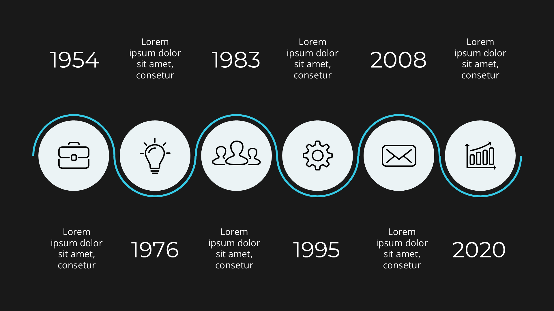 Timeline V2 Dark slide 5